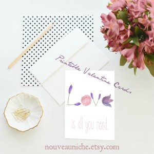 Printable pretties for spreading the love.